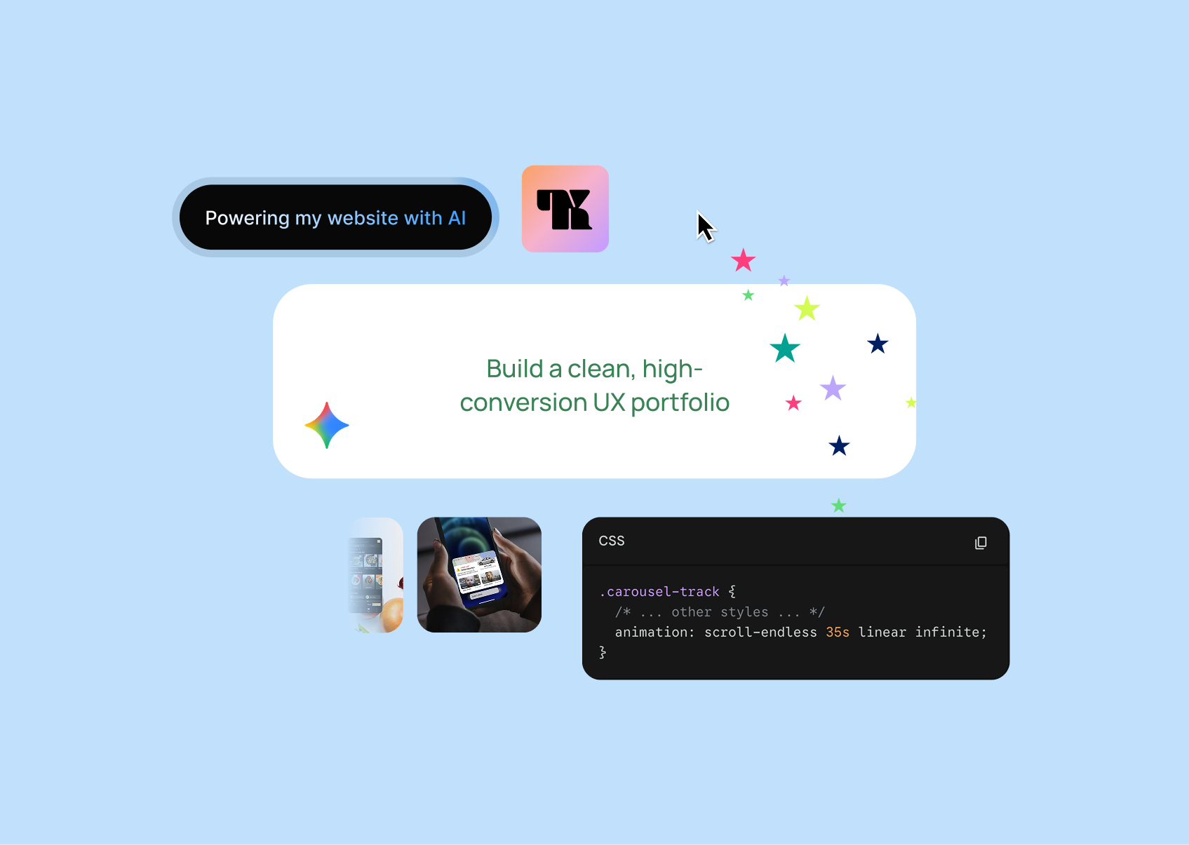 AI integration of site